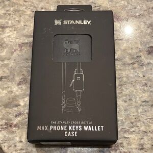 Stanley Black Cross Bottle Phone Wallet Case